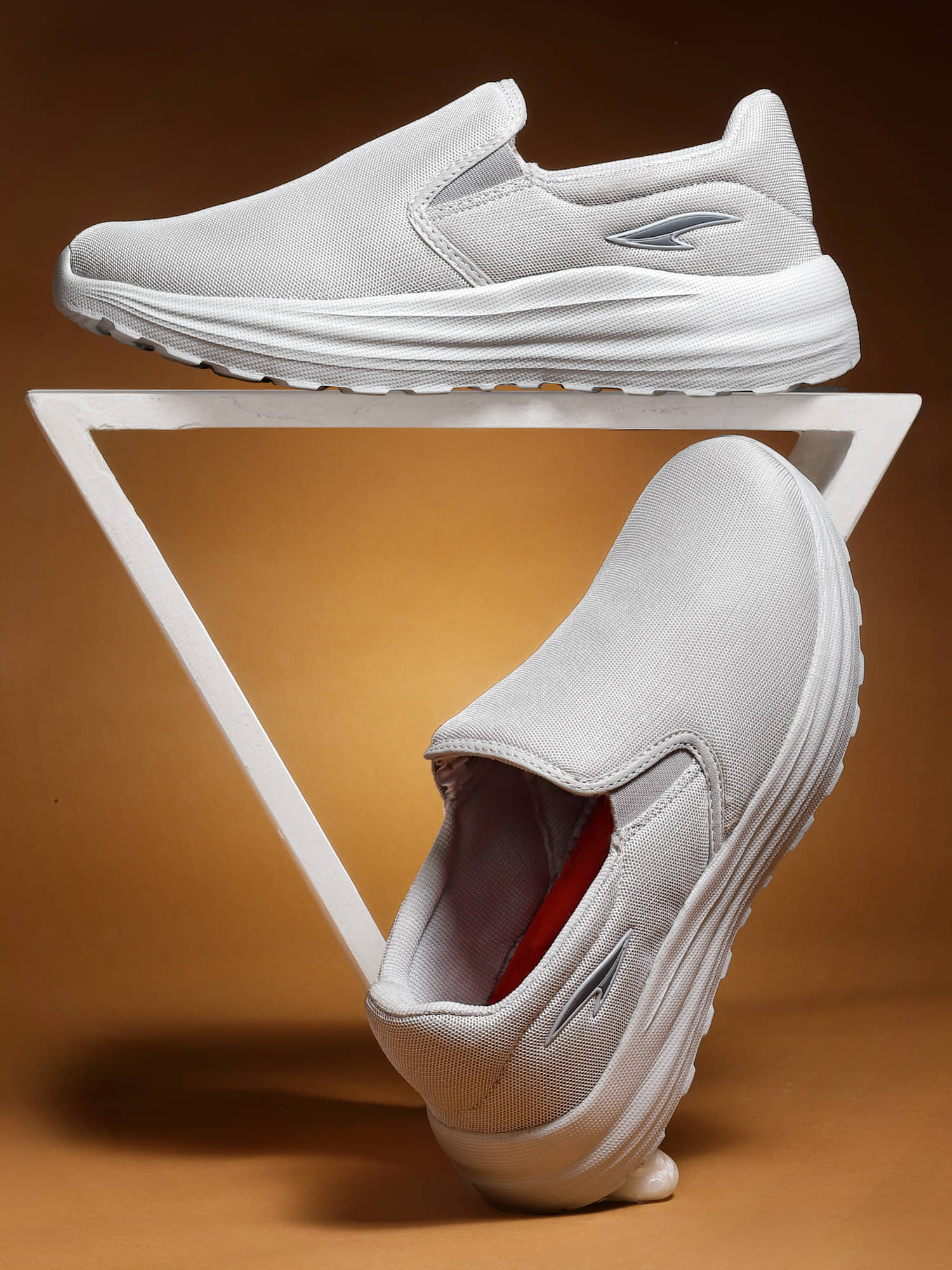 ASIAN SUPERWALK-19 Light Grey Men's Sports Running Shoes - Sports Shoes | Buy online on ZillyBuy