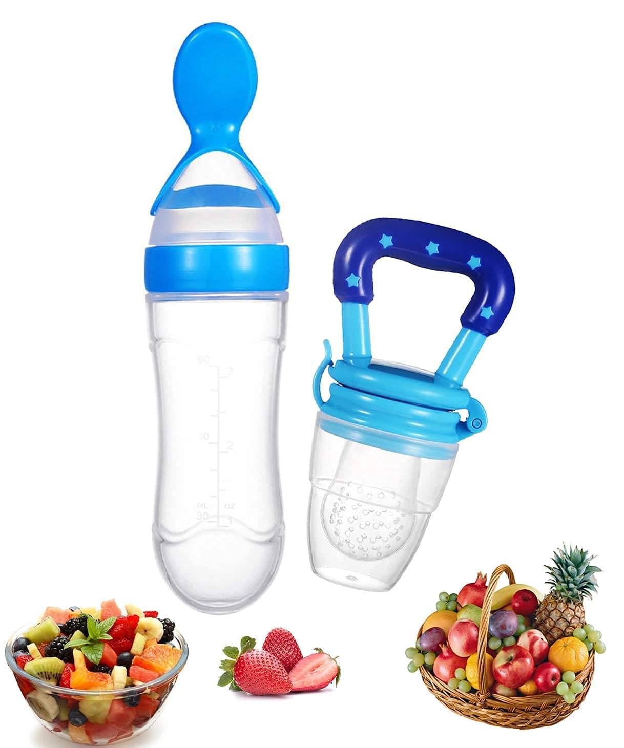     			ATIPRIYA 90 Multicolor Feeding Bottle ( Pack of 1 )