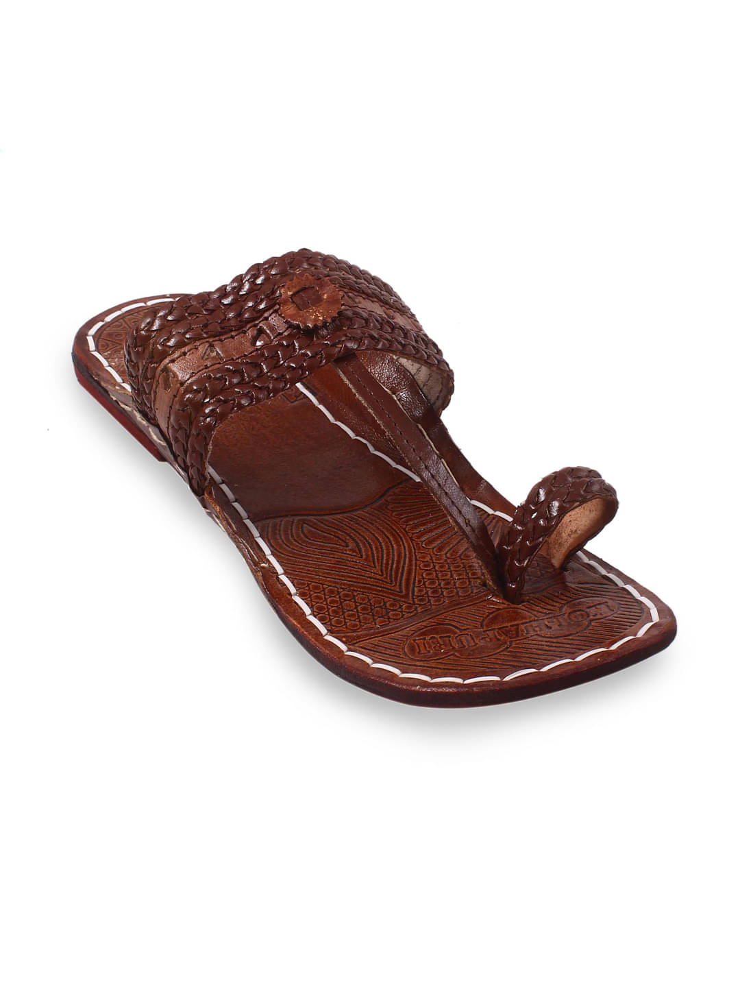     			Anjaneya Creations Brown Men's Kolhapuris