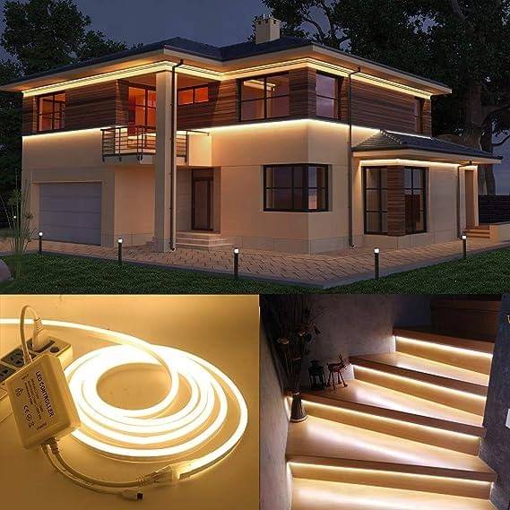     			Brilights Gold 2Mtr Neon Light ( Pack of 1 )