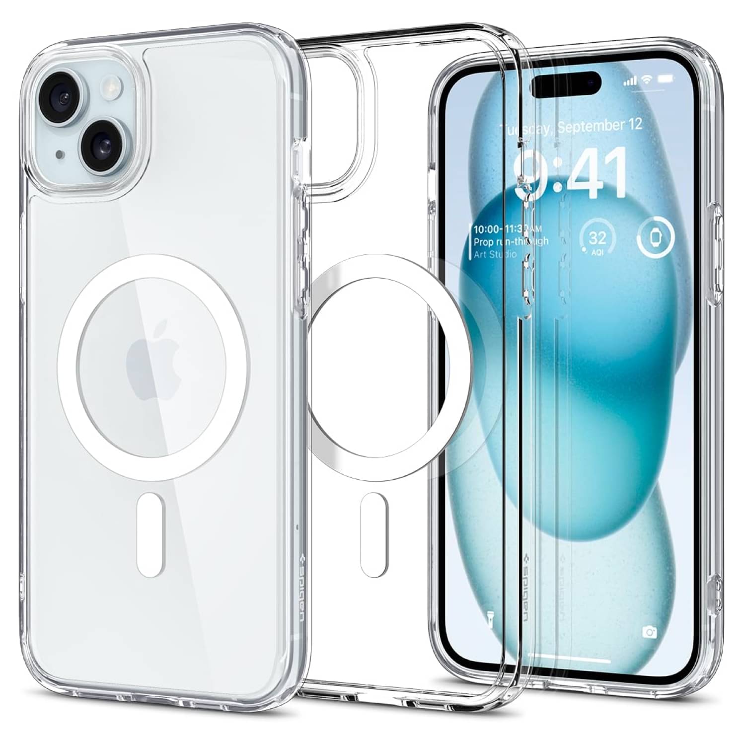     			Case Vault Covers Hybrid Covers Compatible For Silicon iPhone 15 ( Pack of 1 )