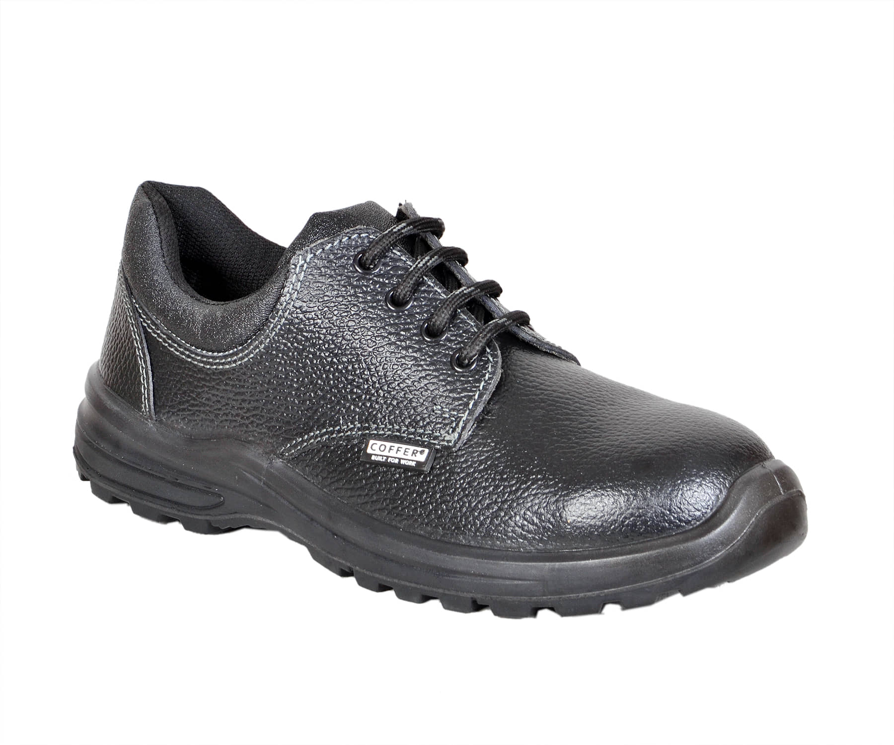 Coffer Safety Low Ankle Black Safety Shoes