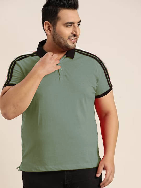 DAAWEAR OUTFITS Pack of 1 Lycra Regular Fit Colorblock Half Sleeves Men's Polo T Shirt ( Sea Green ) DAAWEAR OUTFITS Pack of 1 Lycra Regular Fit Colorblock Half Sleeves Men's Polo T Shirt ( Sea Green )
