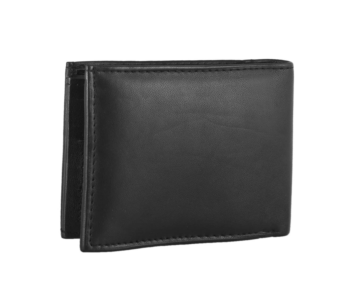 Eugenie Club Black 100% Leather Men's RFID Wallet,Regular Wallet,Coin Pouch ( Pack of 1 ) - Handbags | Buy online on ZillyBuy