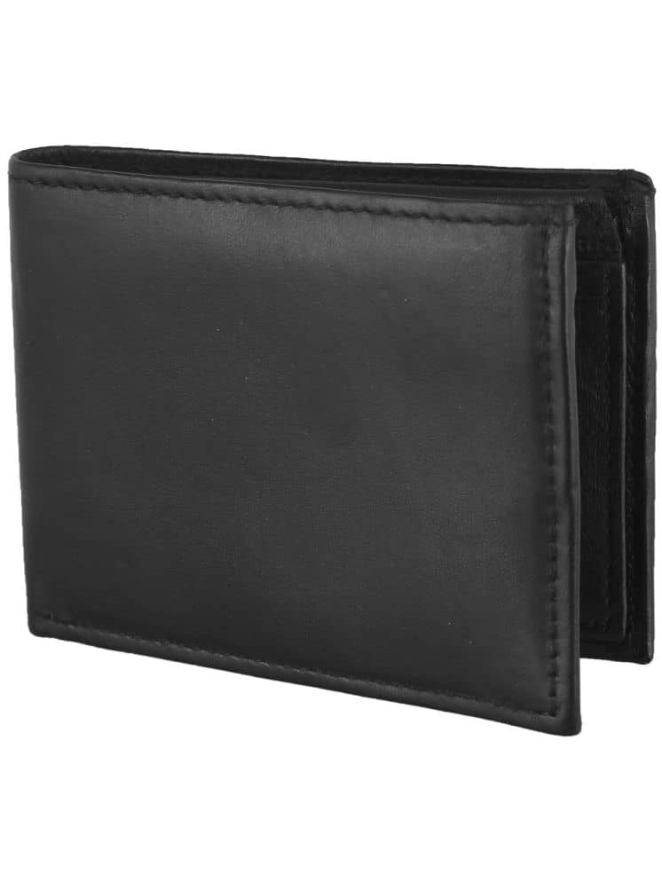 Eugenie Club Black 100% Leather Men's RFID Wallet,Regular Wallet ( Pack of 1 ) - Handbags | Buy online on ZillyBuy