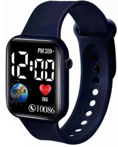 Fadiso Fashion Black Dial Digital Boys Watch ( Pack of 1 )