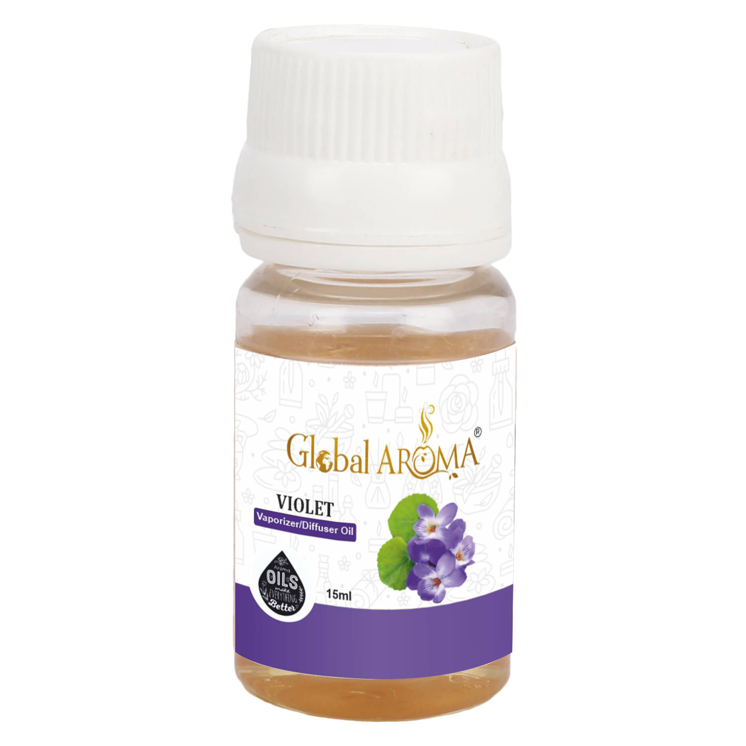     			GLOBAL AROMA Violet Fragrance Aroma Diffusers Oil - 15ML