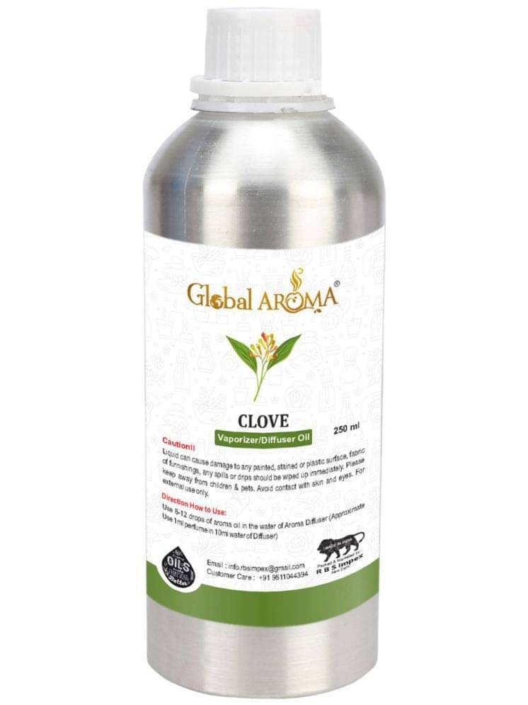 GLOBAL AROMA CLove Fragrance Aroma Diffusers Oil - 250 ML GLOBAL AROMA CLove Fragrance Aroma Diffusers Oil - 250 ML