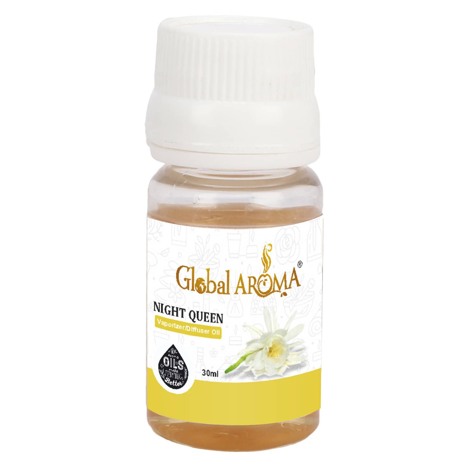 GLOBAL AROMA Night Queen Fragrance Aroma Diffusers Oil - 30 ML GLOBAL AROMA Night Queen Fragrance Aroma Diffusers Oil - 30 ML