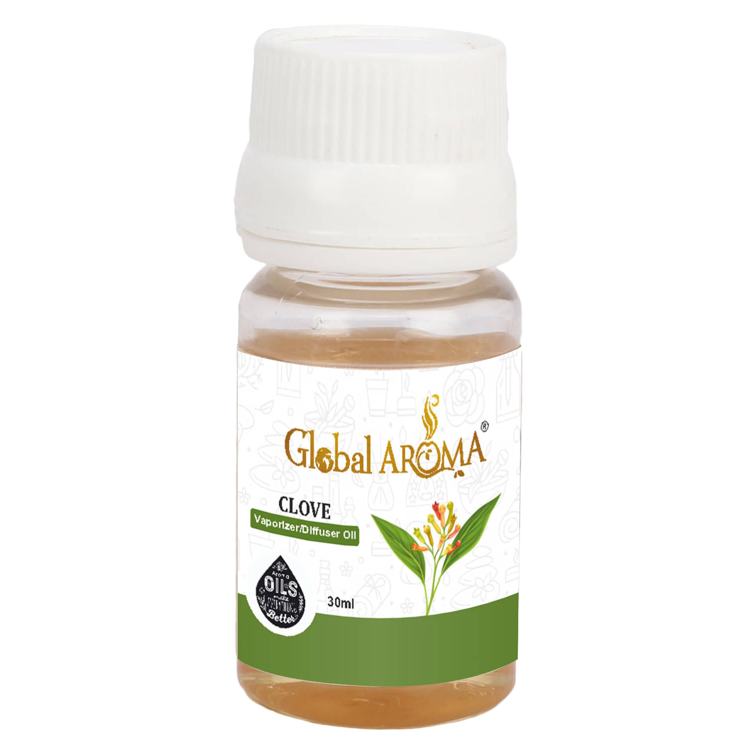 GLOBAL AROMA CLove Fragrance Aroma Diffusers Oil - 30 ML GLOBAL AROMA CLove Fragrance Aroma Diffusers Oil - 30 ML