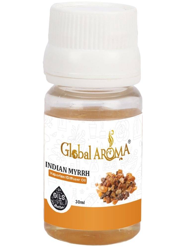 GLOBAL AROMA Indian Myrrh Fragrance Aroma Diffusers Oil - 30 ML GLOBAL AROMA Indian Myrrh Fragrance Aroma Diffusers Oil - 30 ML