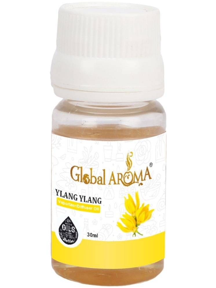 GLOBAL AROMA Ylang Ylang Fragrance Aroma Diffusers Oil - 30 ML GLOBAL AROMA Ylang Ylang Fragrance Aroma Diffusers Oil - 30 ML