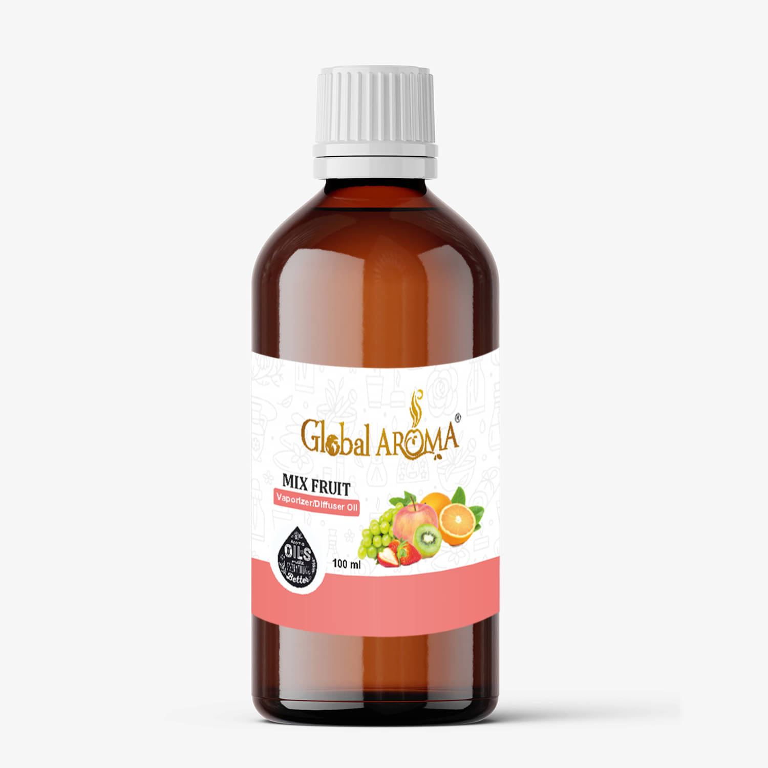 GLOBAL AROMA Mix Fruit Fragrance Aroma Diffusers Oil - 100 ML GLOBAL AROMA Mix Fruit Fragrance Aroma Diffusers Oil - 100 ML