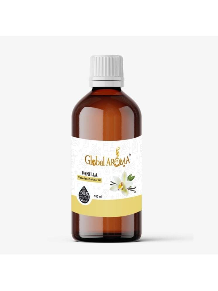 GLOBAL AROMA Vanila Fragrance Aroma Diffusers Oil - 100 ML GLOBAL AROMA Vanila Fragrance Aroma Diffusers Oil - 100 ML