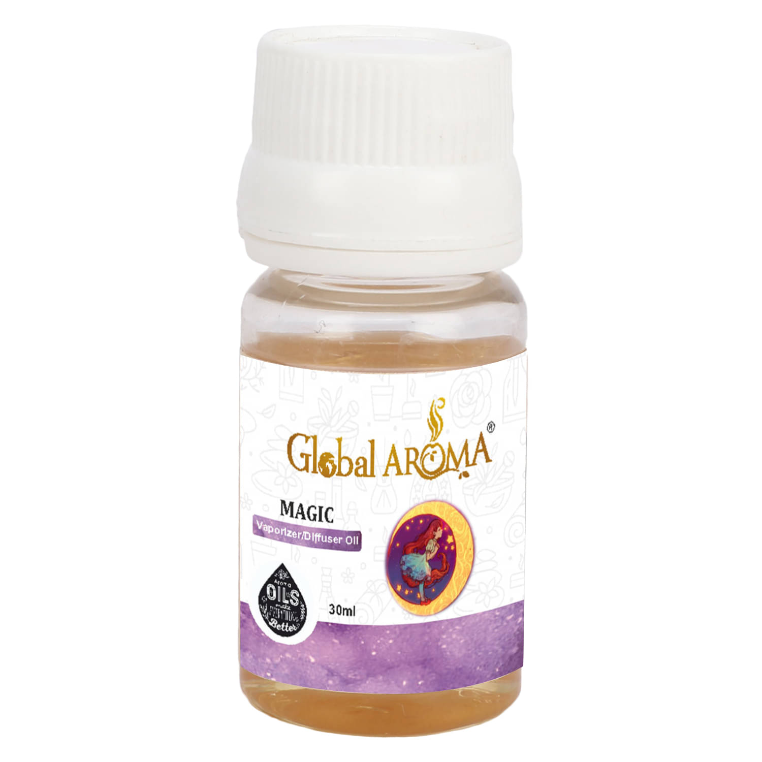     			GLOBAL AROMA Magic Fragrance Aroma Diffusers Oil - 30 ML