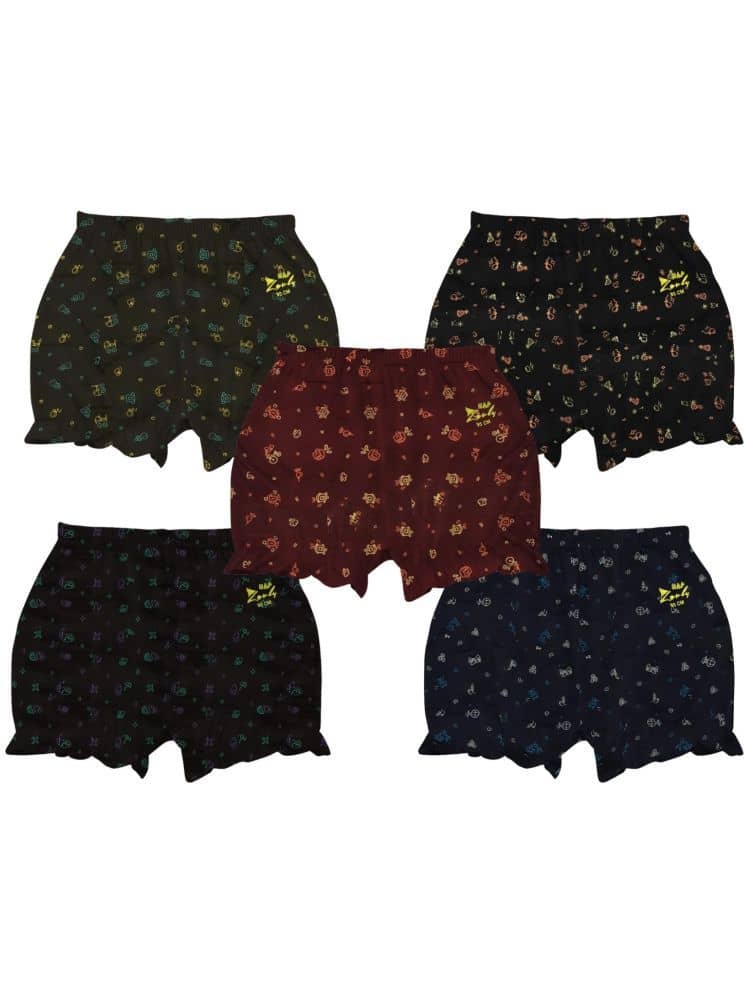 HAP Pack of 5 Boys Cotton Briefs ( Multi Color ) - Nightwear & Loungewear | Buy online on ZillyBuy