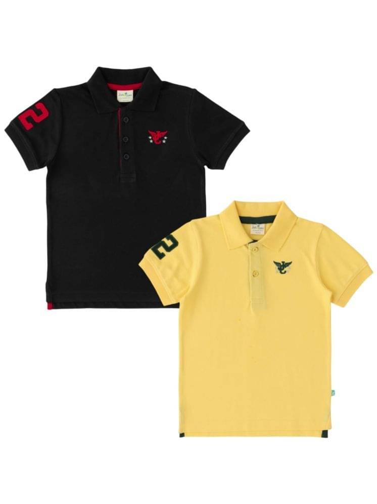     			Juscubs Pack of 3 Boys Cotton T-Shirt ( Multicolor )