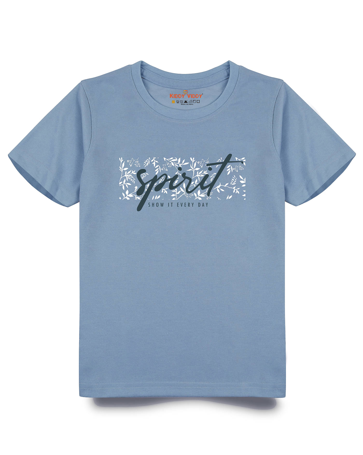     			KIDDY VIDDY Pack of 3 Boys Cotton T-Shirt ( Grey )