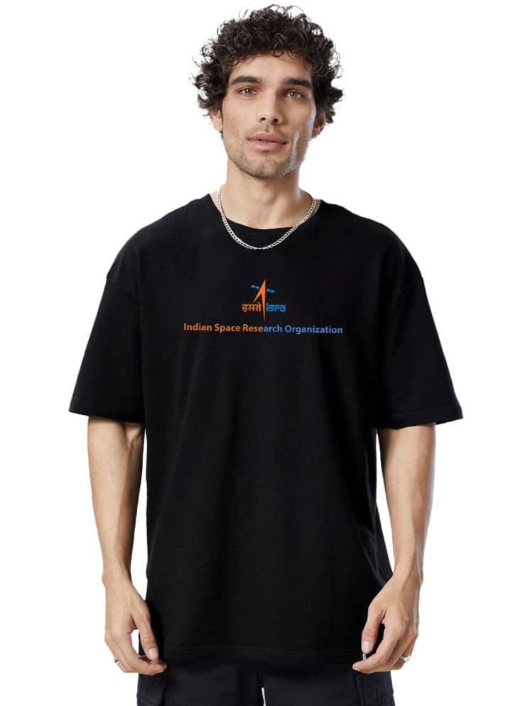     			Organic Chics Pack of 1 100% Cotton Oversized Fit Men's T-Shirt ( Black )