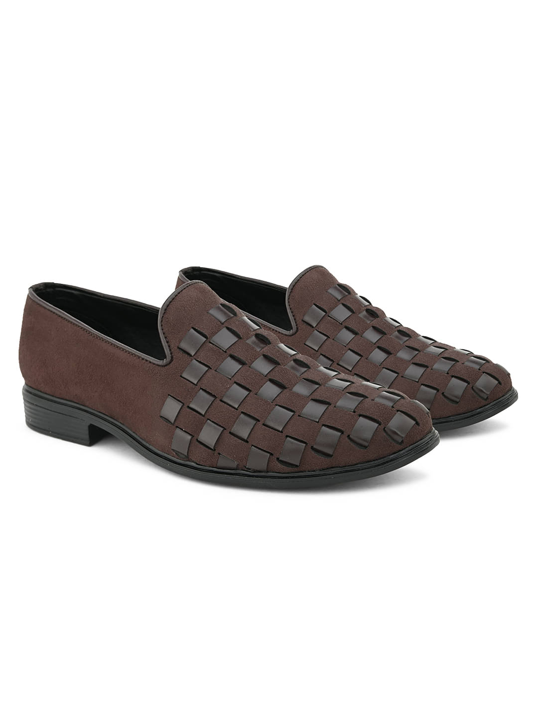     			Prolific Brown Men's Slip-on Shoes