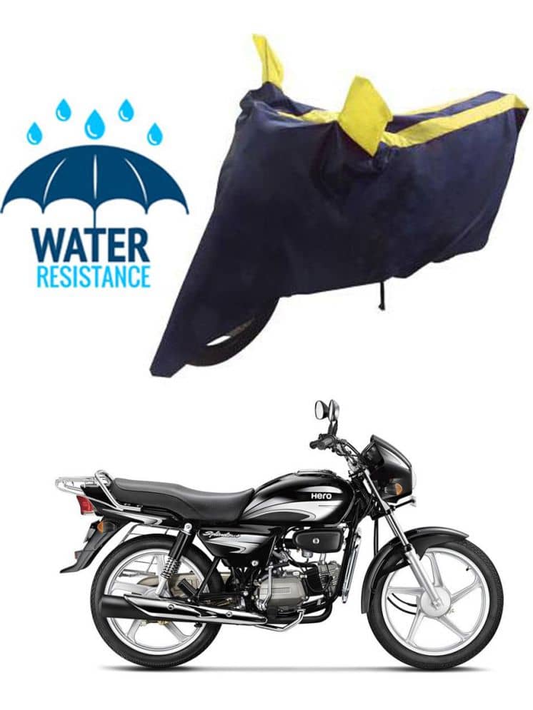 RONISH Bike Body Cover for Hero Splendor Plus ( Pack of 1 ) , Yellow