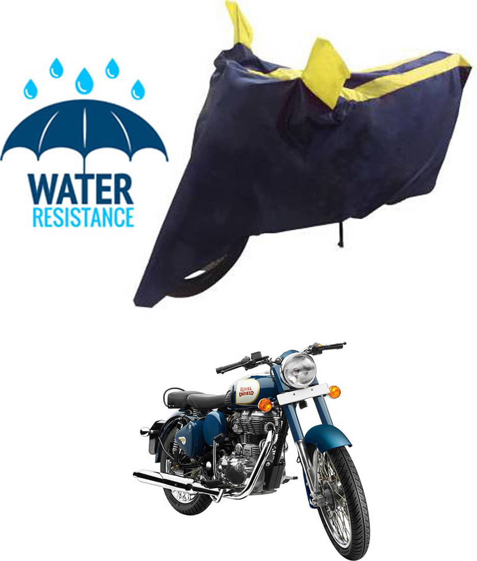 RONISH Bike Body Cover for Royal Enfield Classic 350 ( Pack of 1 ) , Yellow RONISH Bike Body Cover for Royal Enfield Classic 350 ( Pack of 1 ) , Yellow