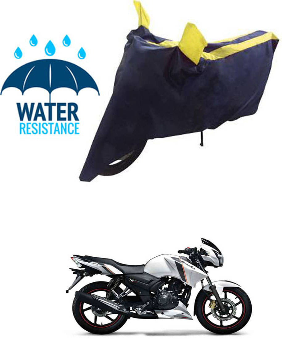 RONISH Bike Body Cover for TVS Apache RTR 160 ( Pack of 1 ) , Yellow RONISH Bike Body Cover for TVS Apache RTR 160 ( Pack of 1 ) , Yellow