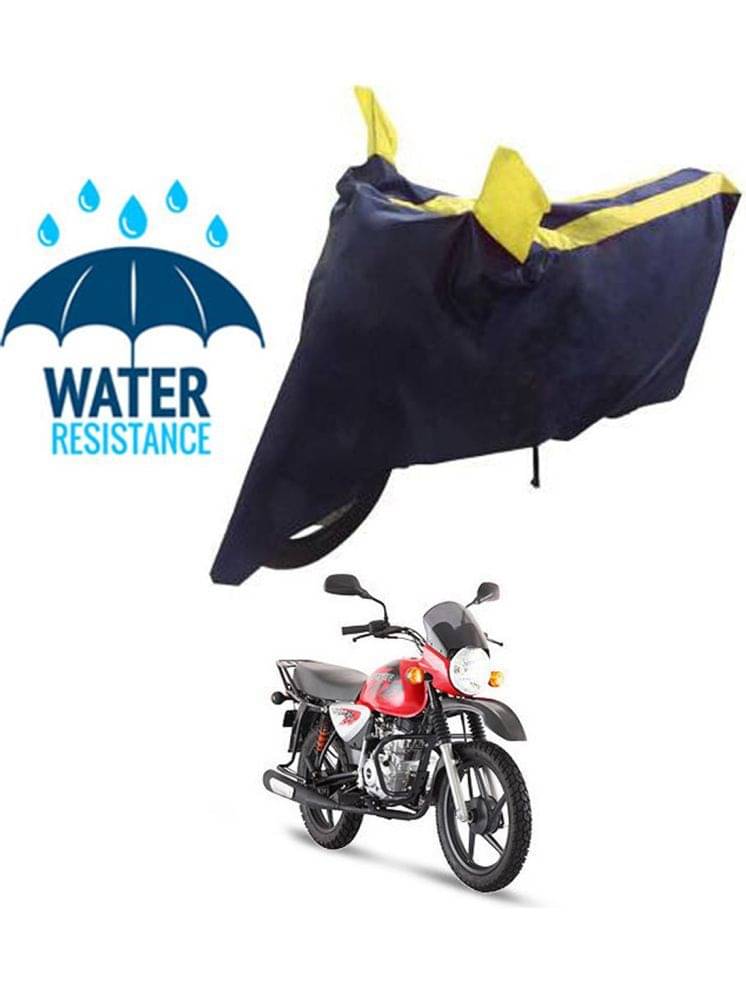     			RONISH Bike Body Cover for Bajaj Boxer AT ( Pack of 1 ) , Yellow