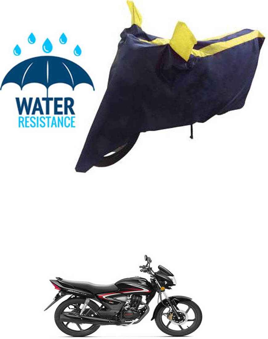     			RONISH Bike Body Cover for Honda CB Shine ( Pack of 1 ) , Yellow