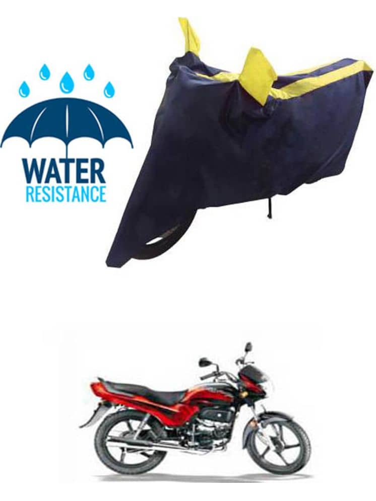 RONISH Bike Body Cover for Hero Passion Plus ( Pack of 1 ) , Yellow