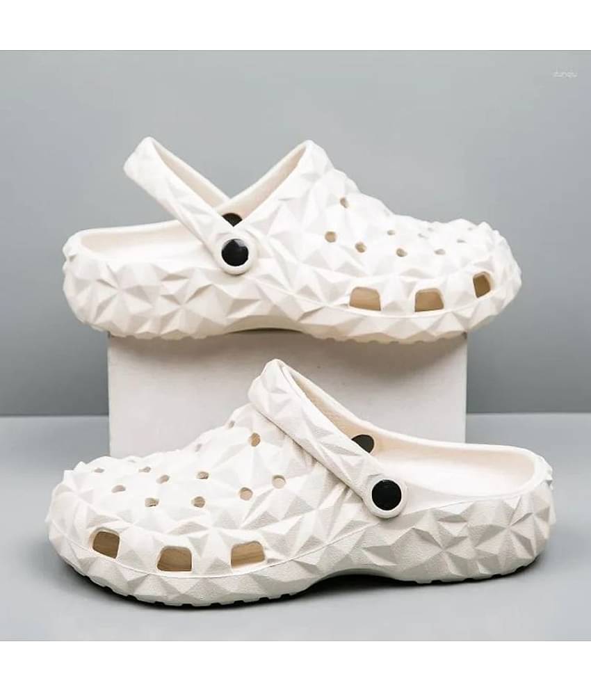 Woodland White Clogs Mens Buy WOODLAND Mens White Clogs Online