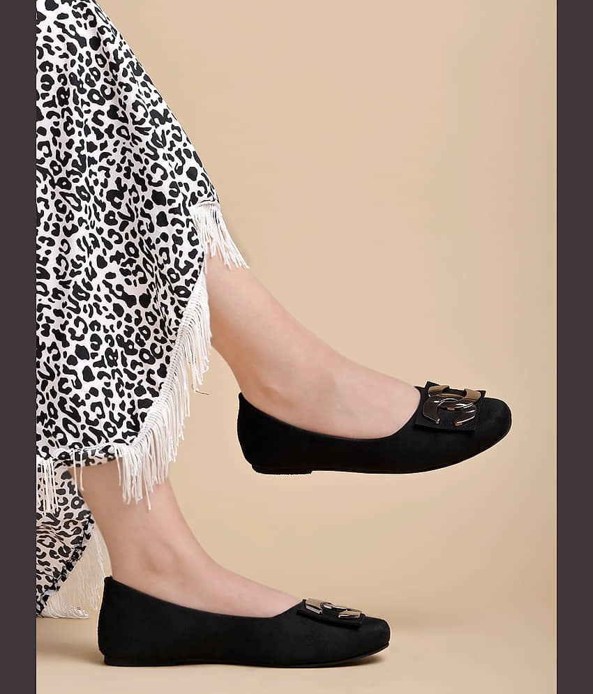Shoetopia Black Women's Casual Ballerinas - Casual Shoes | Buy online on ZillyBuy