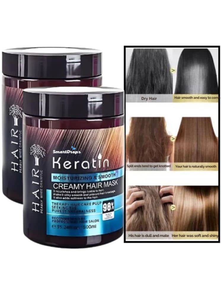 Smartdrops Deep Repair Hair Mask For Damaged Hair ( Pack of 2 )