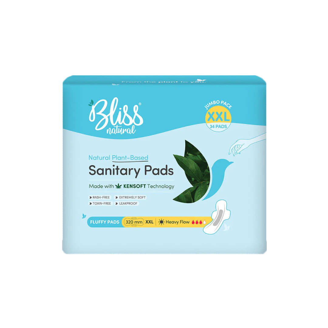 BLISSNATURAL Cottony XXL Maxi Regular Sanitary Pad