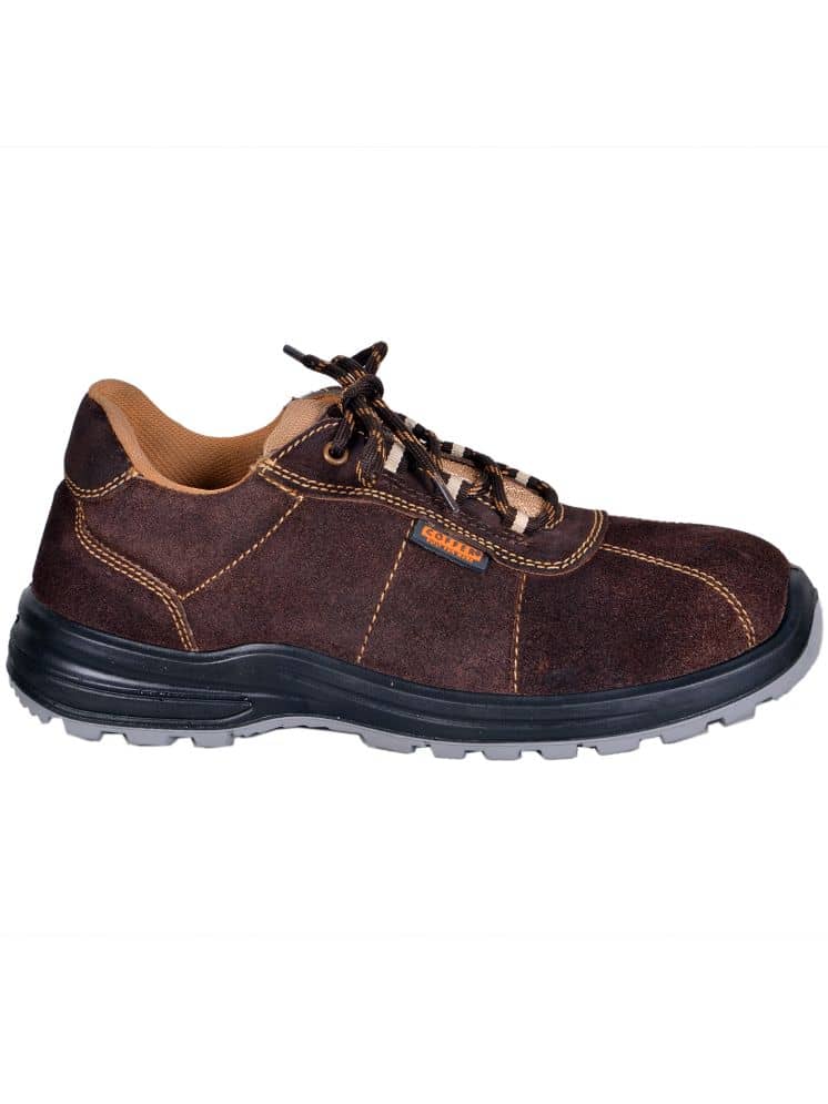 Coffer Safety Derby Brown Safety Shoes