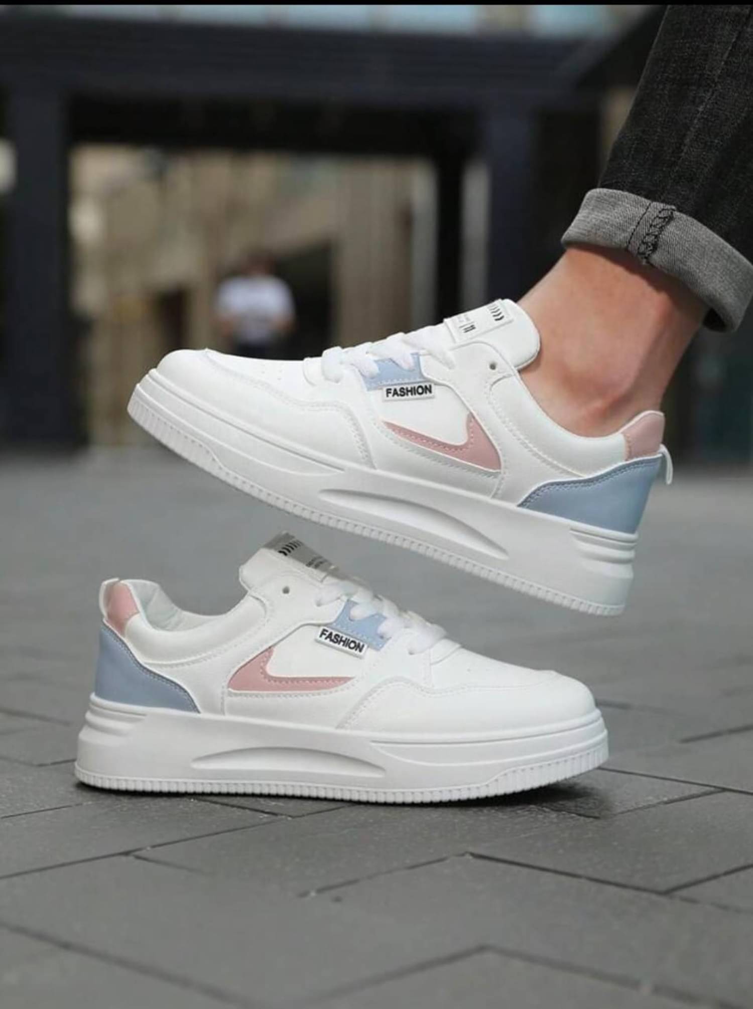 Deals4you White Women's Sneakers Deals4you White Women's Sneakers
