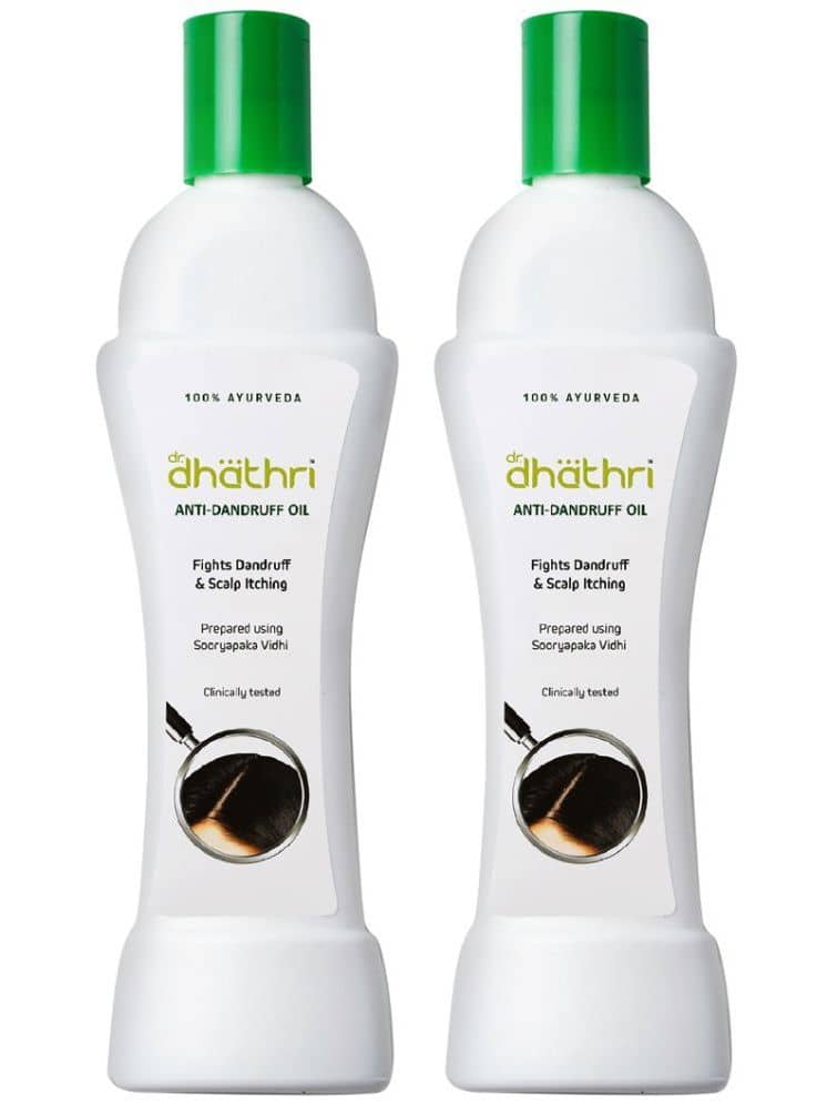 Dhathri Anti Dandruff Coconut Oil 100 ml ( Pack of 2 )