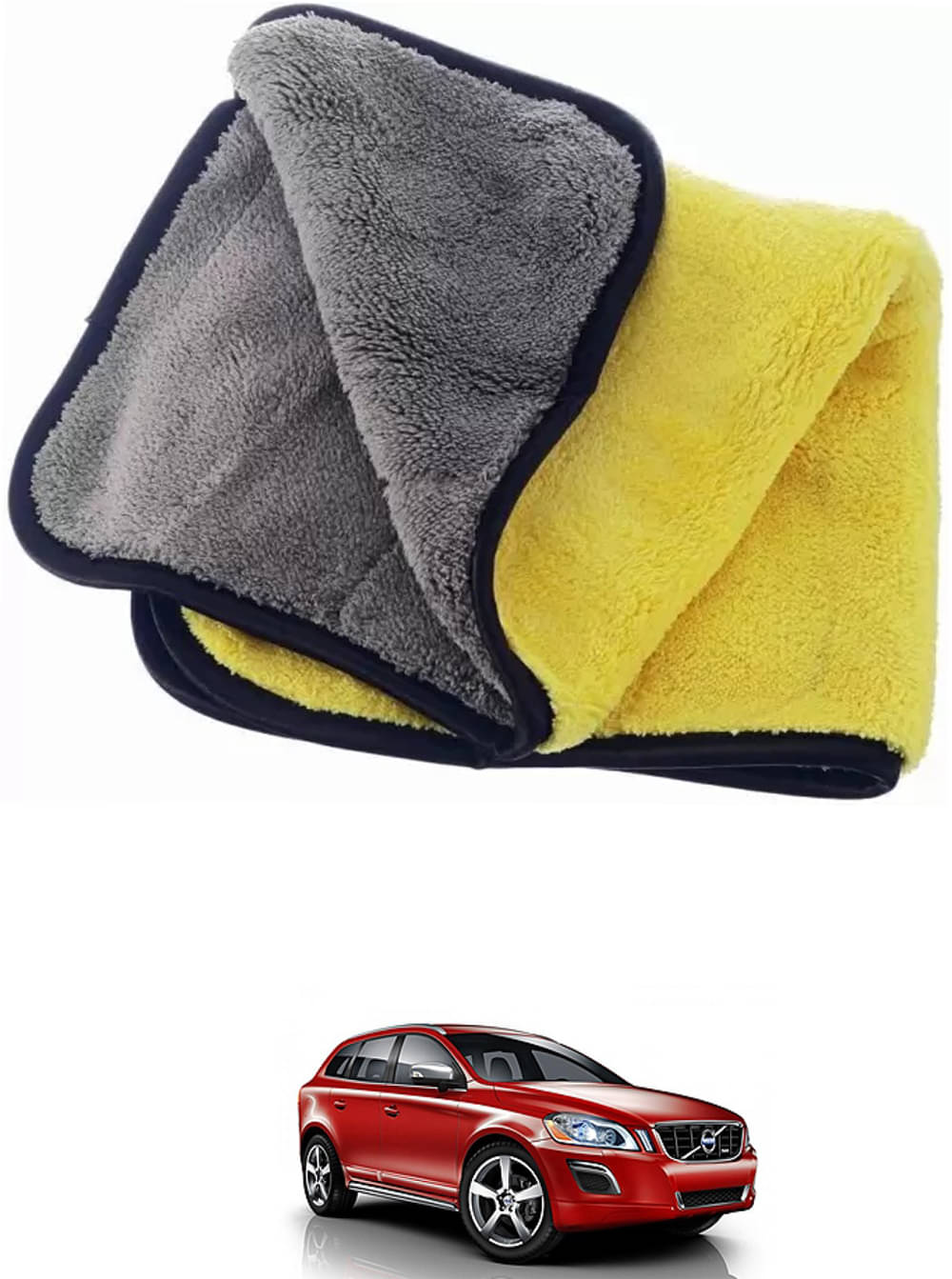 Etradezone Multicolor 400 GSM Microfiber Cloth For Automobile ( Pack of 1 ) Etradezone Multicolor 400 GSM Microfiber Cloth For Automobile ( Pack of 1 )