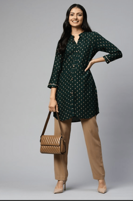     			Rayon Short Kurti For Women (Pack of 1)
