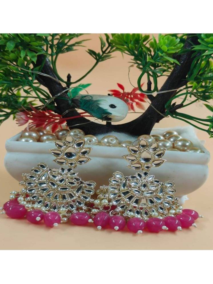     			Jiyanshi fashion Multi Color Chandbalis Earrings ( Pack of 1 )