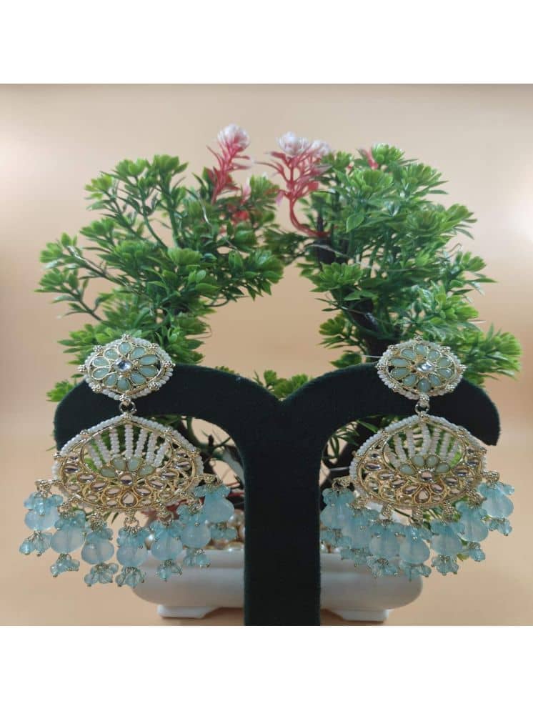 Jiyanshi fashion Multi Color Chandbalis Earrings ( Pack of 1 ) - Earrings | Buy online on ZillyBuy