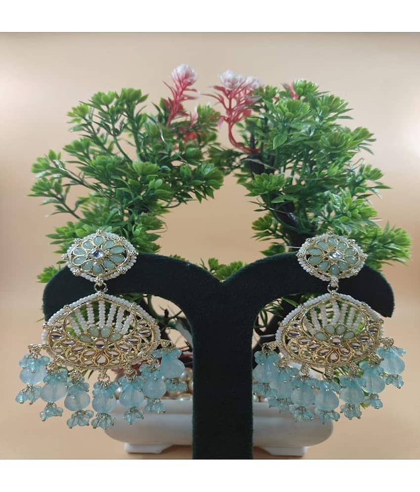 Jiyanshi fashion Multi Color Chandbalis Earrings ( Pack of 1 ) - Earrings | Buy online on ZillyBuy