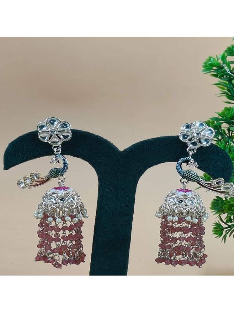     			Jiyanshi fashion Multi Color Jhumki Earrings ( Pack of 1 )