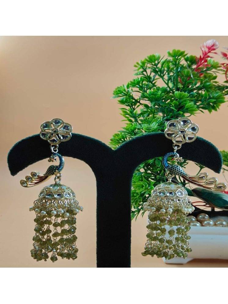     			Jiyanshi fashion Multi Color Jhumki Earrings ( Pack of 1 )