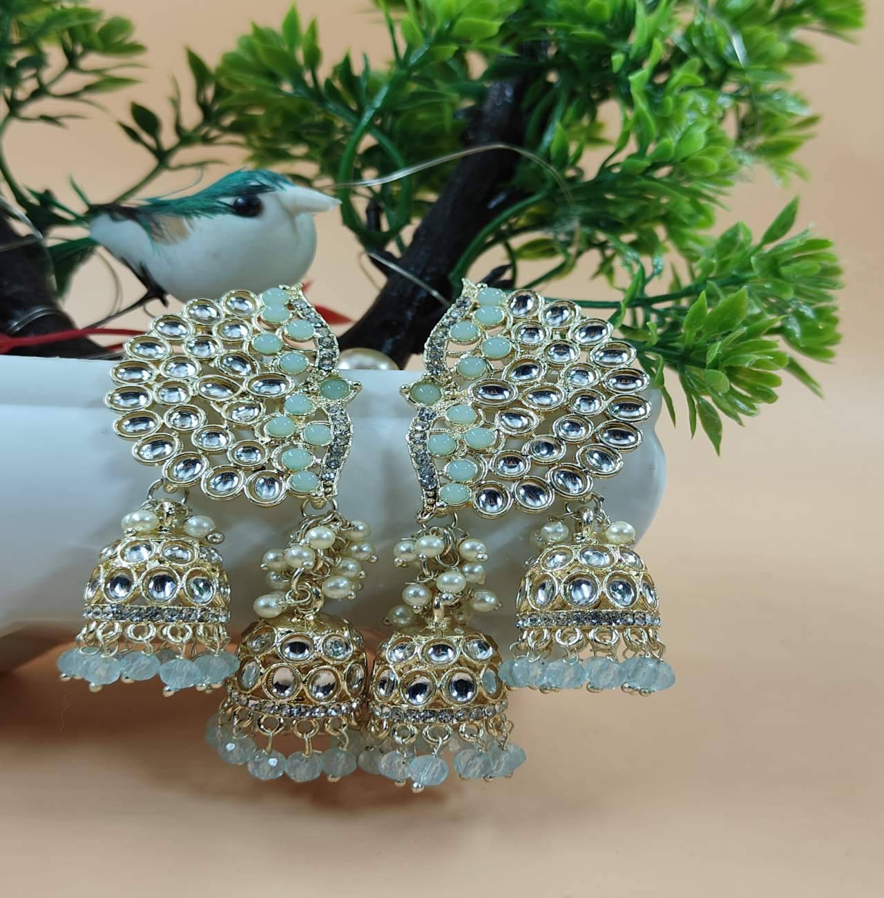     			Jiyanshi fashion Multi Color Jhumki Earrings ( Pack of 1 )