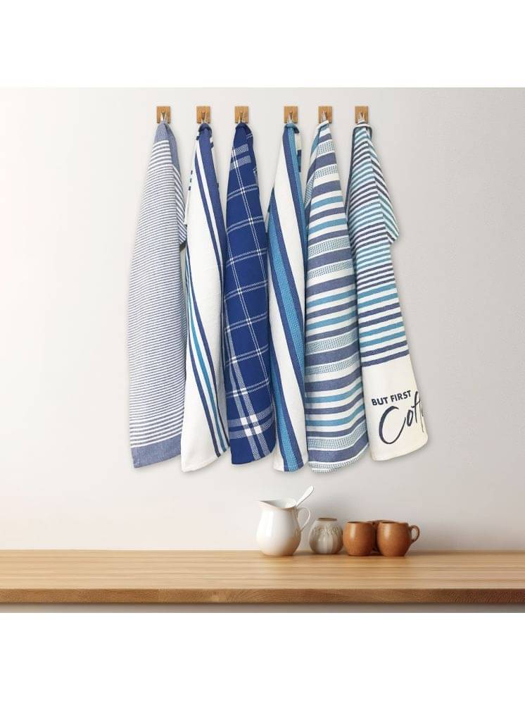     			Oasis Hometex Set of 6 Others Cotton Kitchen Towel
