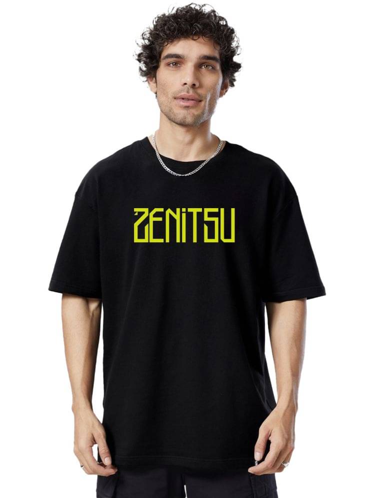     			Organic Chics Pack of 1 100% Cotton Oversized Fit Men's T-Shirt ( Black )