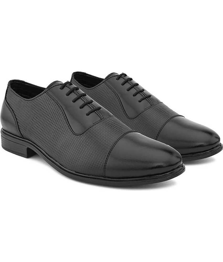 Prolific Black Men's Brogue Formal Shoes - Formal Shoes | Buy online on ZillyBuy