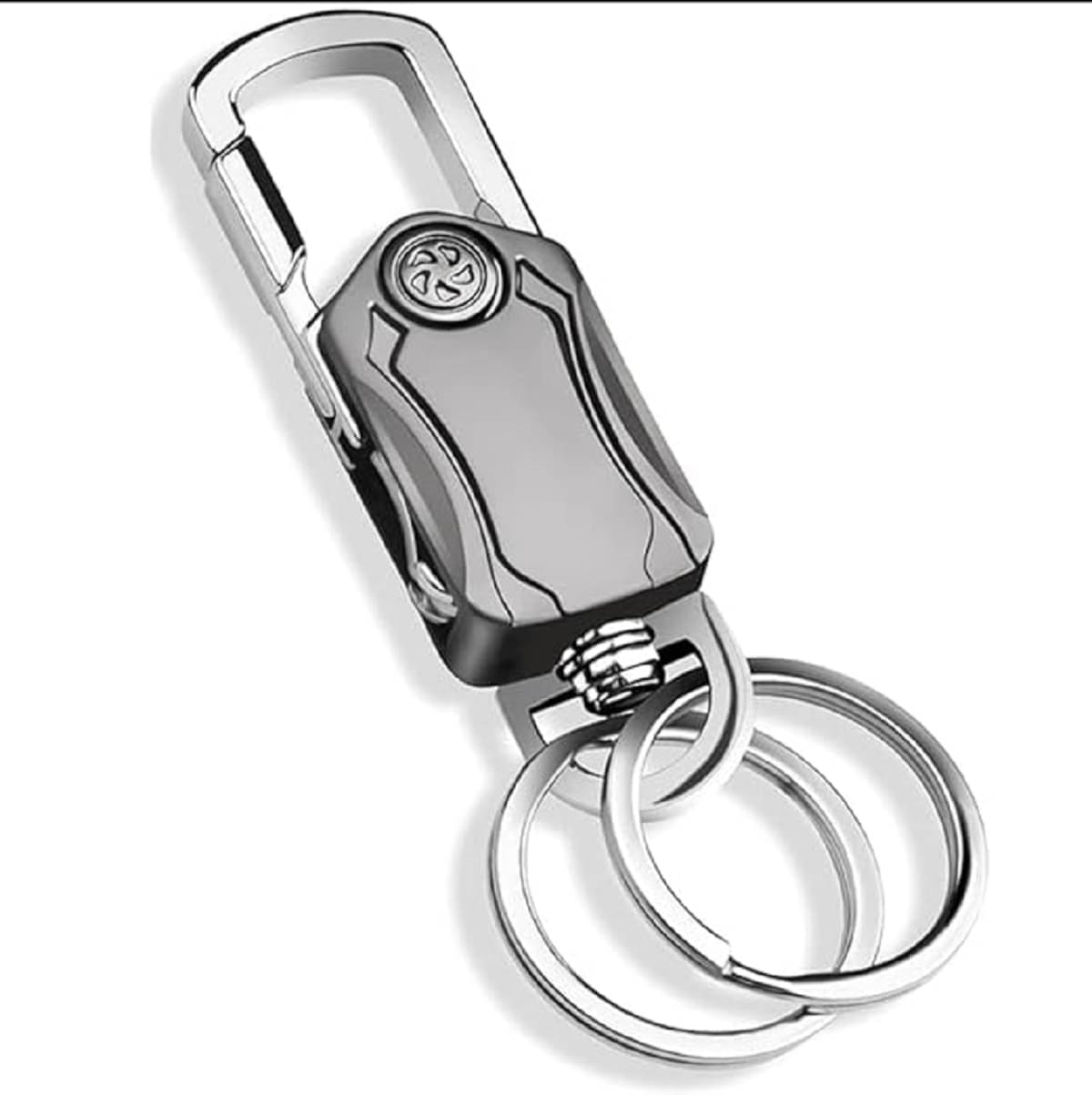     			RAMDEV ENTERPRISE Silver Key Chain ( Pack of 1 )