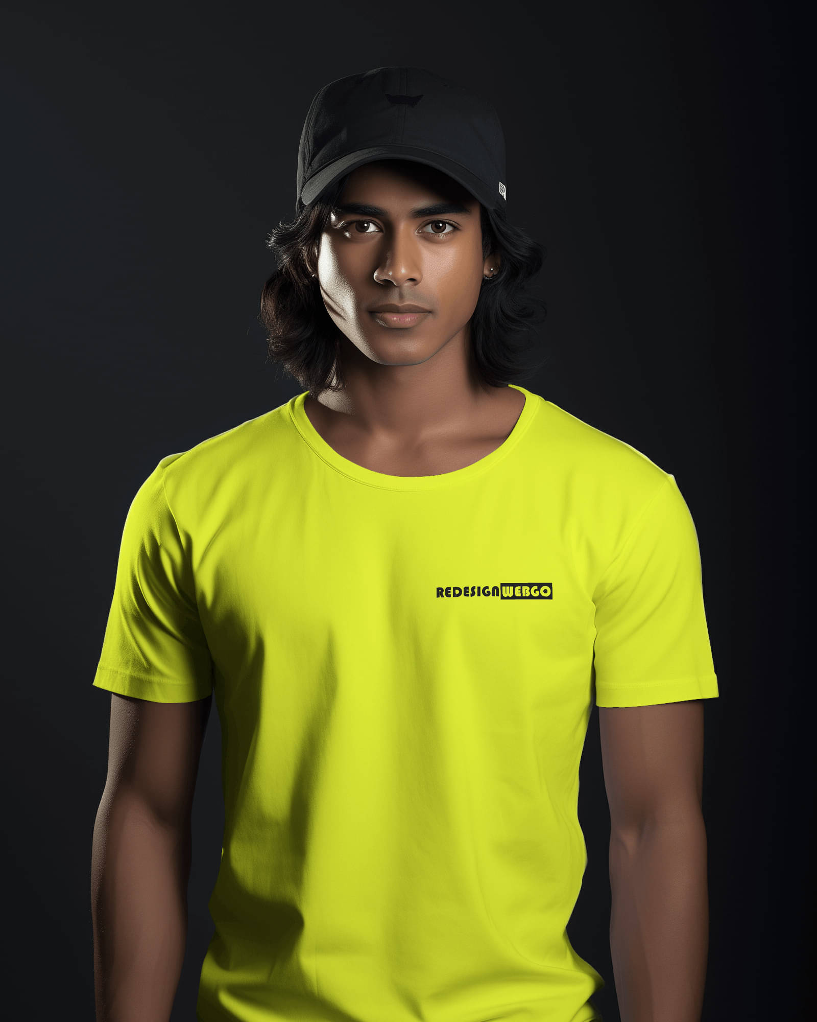 REDESIGNWEBGO Pack of 1 Polyester Regular Fit Men's T-Shirt ( Yellow ) REDESIGNWEBGO Pack of 1 Polyester Regular Fit Men's T-Shirt ( Yellow )